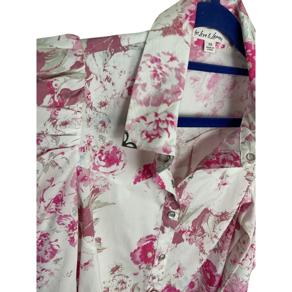 For Love & Lemons Saratoga Floral Blouse - Picture 5 of 9